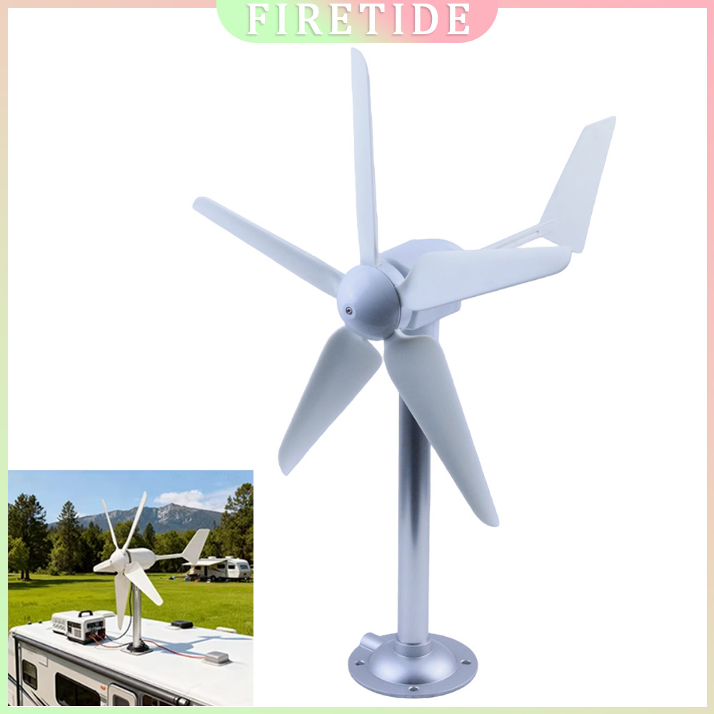 Renewable Energy Project - 50W 5 Blades Micro Wind Turbine
