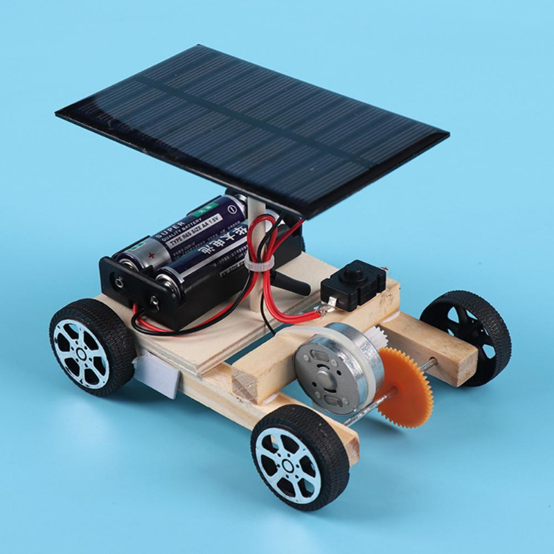 Renewable Energy Project - Assemble Solar Car Creative Inventions Motor