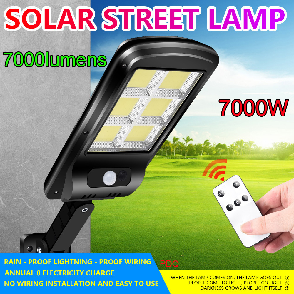 Waterproof Junction Box Solar - 7000 Lumens Super Bright Solar Street