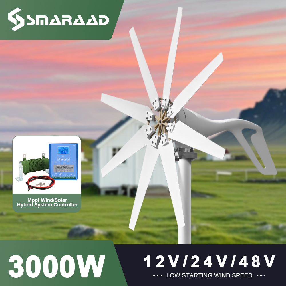 Renewable Energy Project - EU United States Delivery 3000W Horizontal