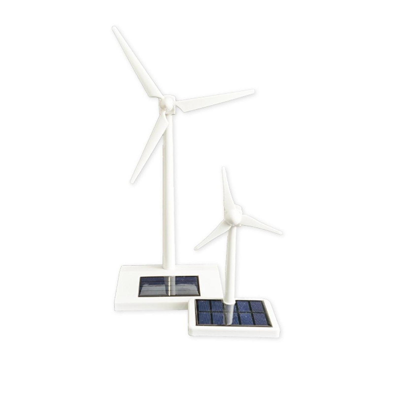 Renewable Energy Project - DIY Solar Powered Windmill Model,Desk Home