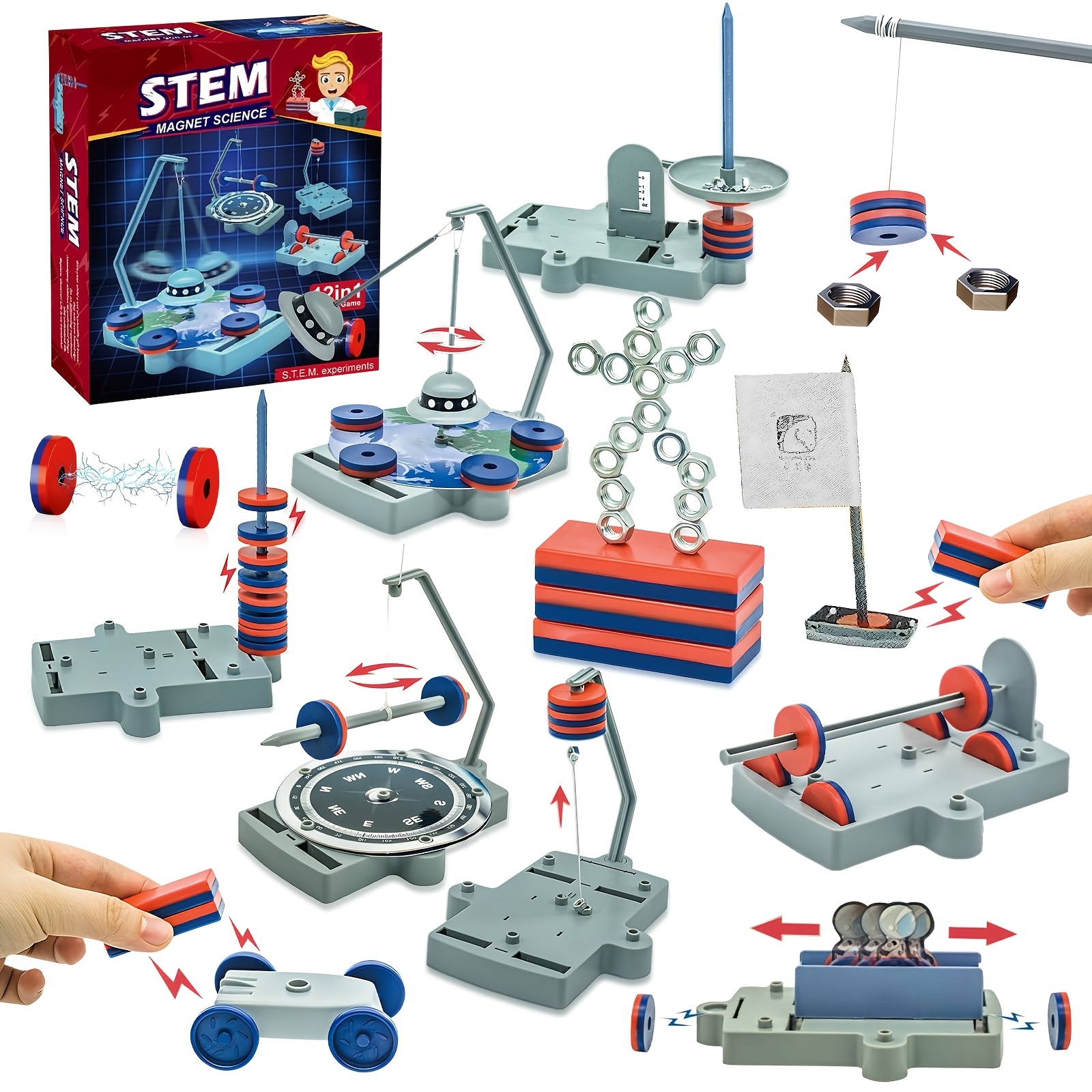 STEM Physics Kit – 12-in-1 Ant - Renewable Energy Project avaliação e preço