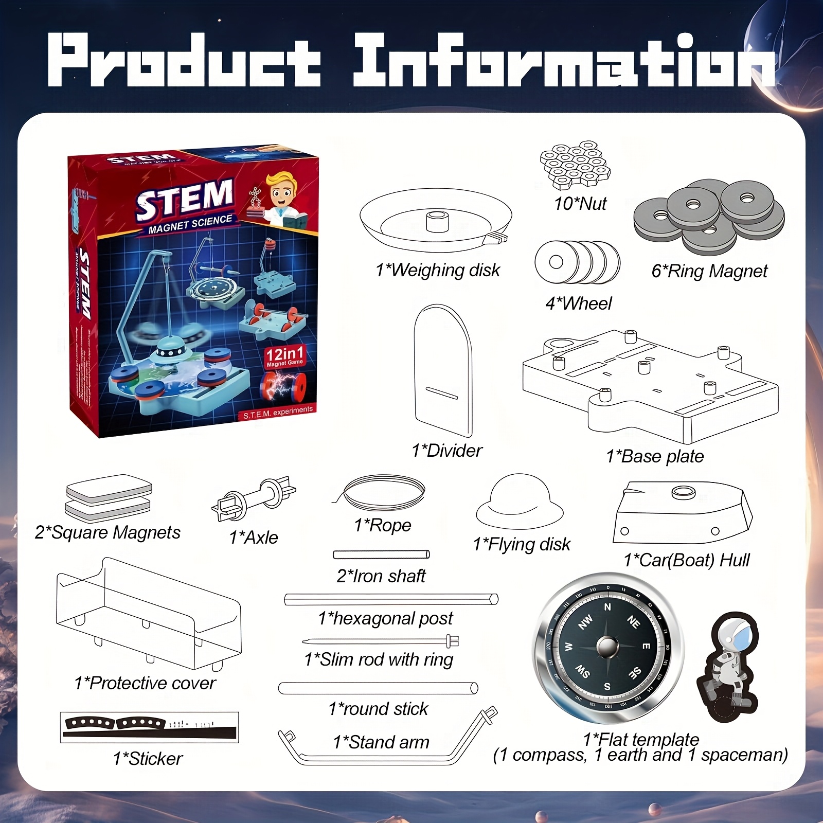 STEM Physics Kit – 12-in-1 Ant - Renewable Energy Project avaliação e preço