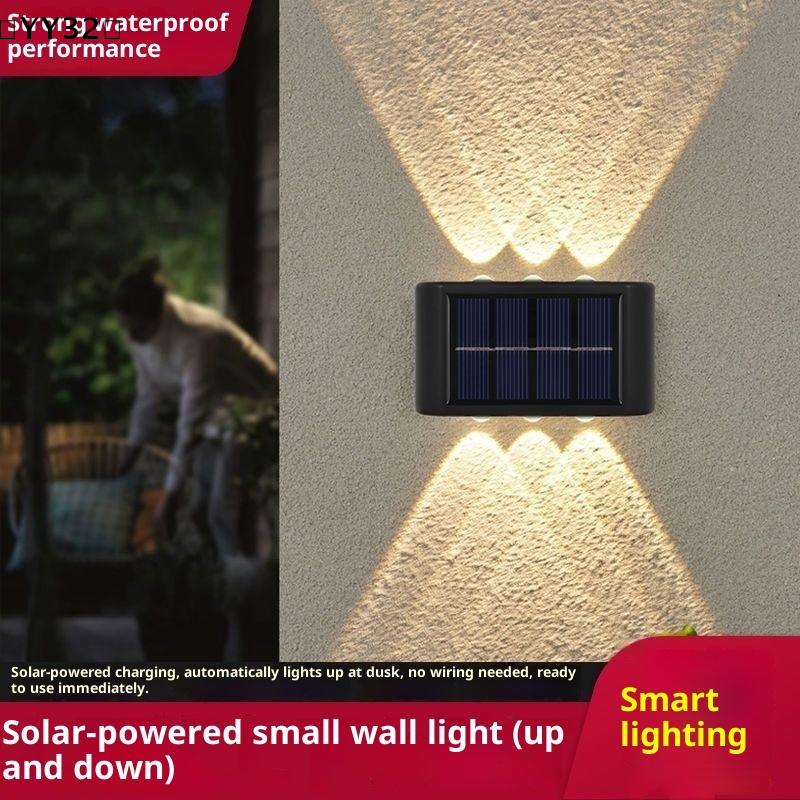 4-10 LED Solar Lamp Outdoor Wa - Waterproof Junction Box Solar avaliação e preço