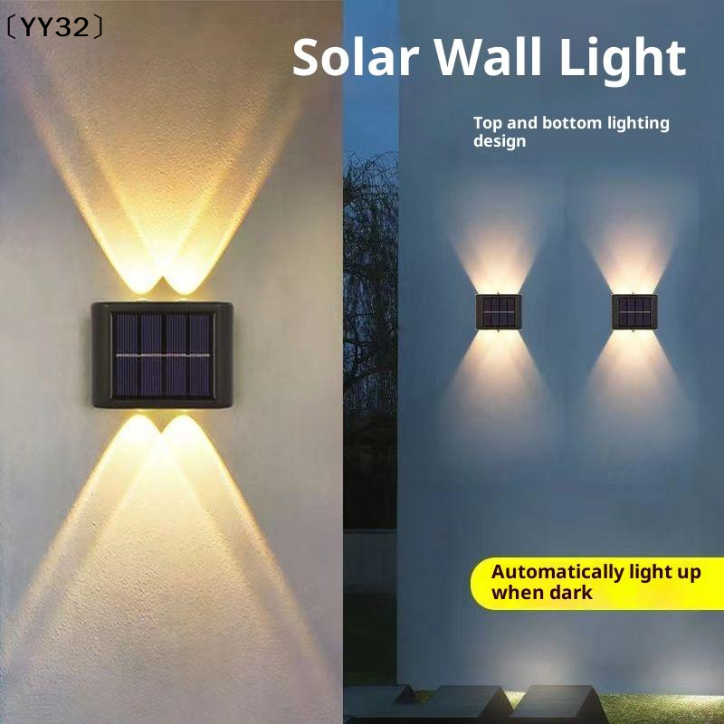 4-10 LED Solar Lamp Outdoor Wa - Waterproof Junction Box Solar avaliação e preço