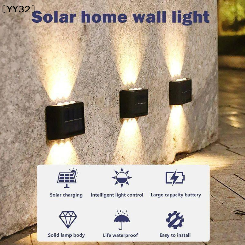 4-10 LED Solar Lamp Outdoor Wa - Waterproof Junction Box Solar avaliação e preço
