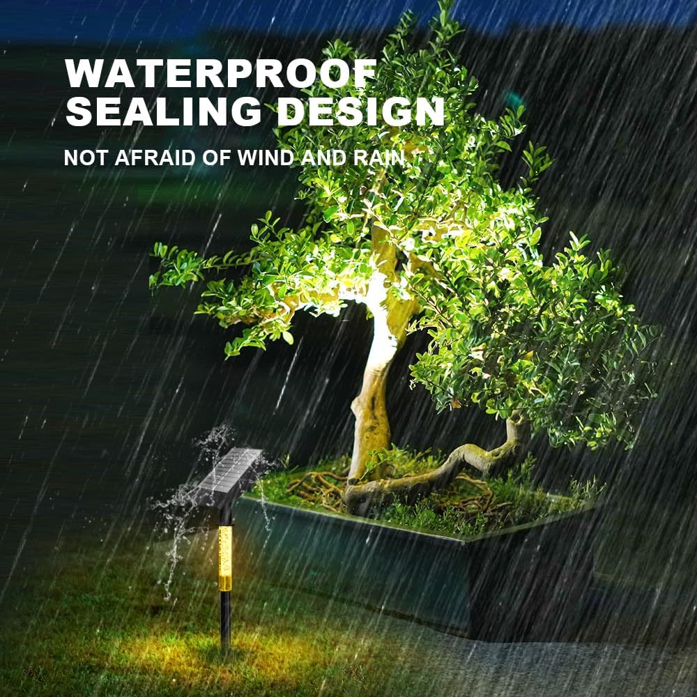 Solar Garden Lawn Lamp Outdoor - Waterproof Junction Box Solar avaliação e preço