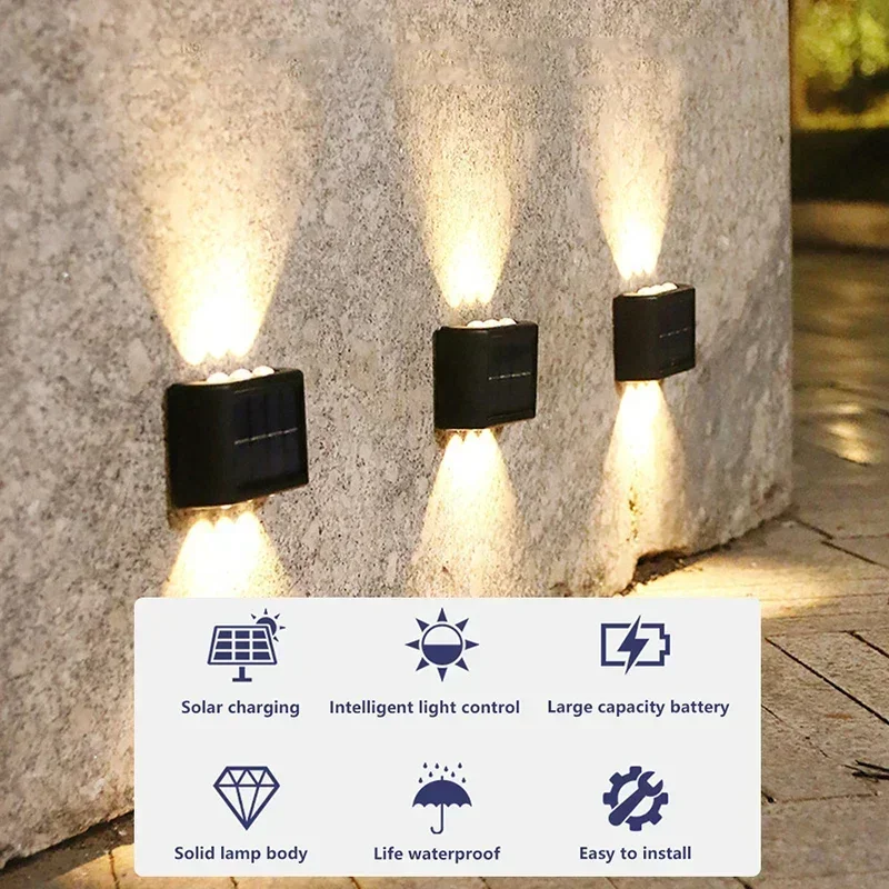 LED Solar Light Outdoor Waterp - Waterproof Junction Box Solar avaliação e preço