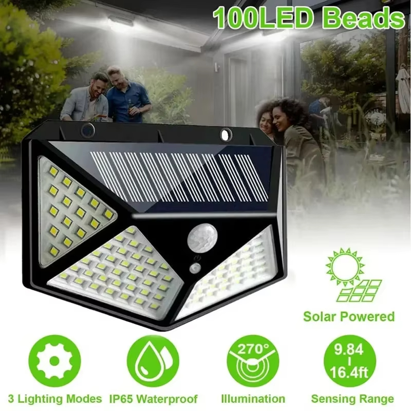 1/2/4PCS Motion Sensor Solar L - Waterproof Junction Box Solar avaliação e preço
