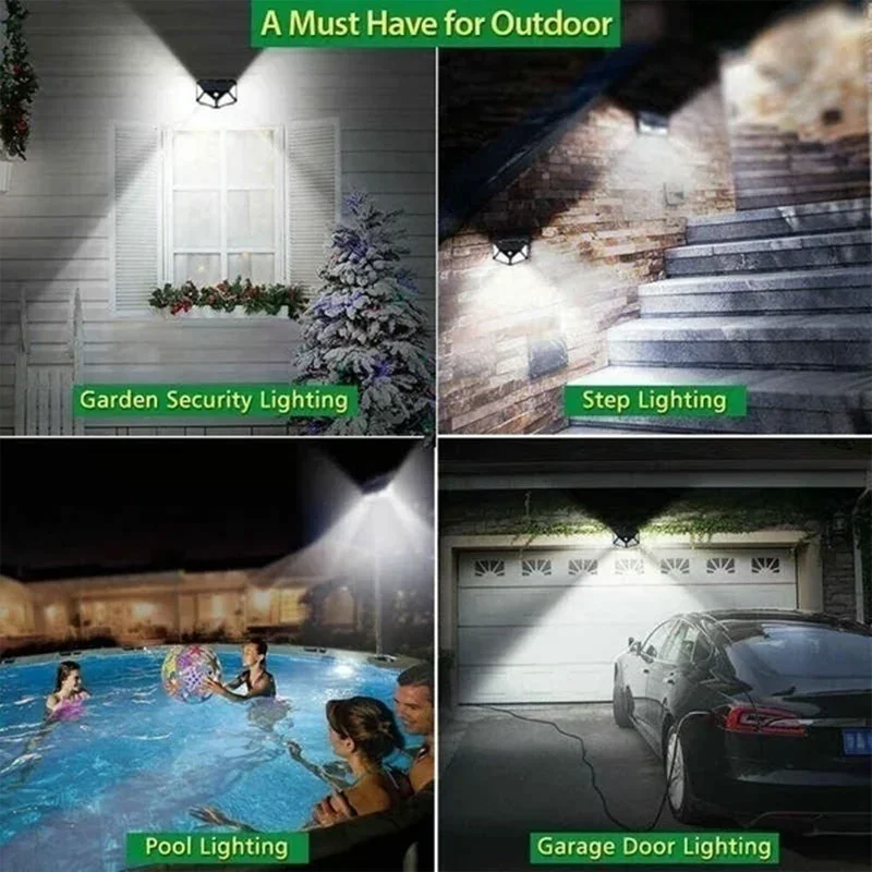 1/2/4PCS Motion Sensor Solar L - Waterproof Junction Box Solar avaliação e preço