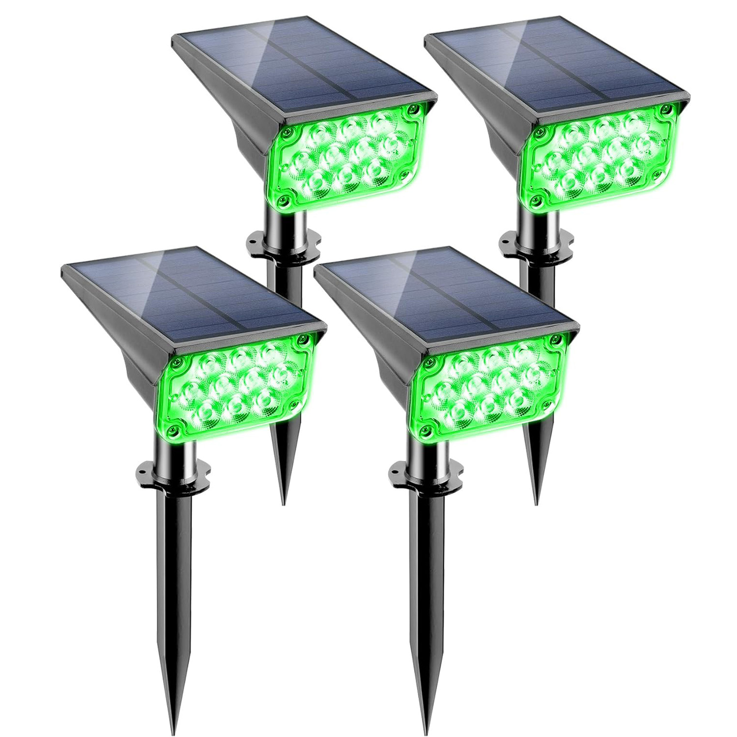 4pcs Solar Spotlight Outdoor G - Waterproof Junction Box Solar avaliação e preço