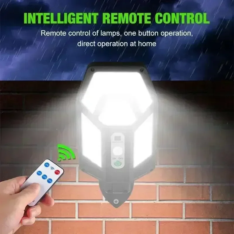 12000LM Powerful Solar Wall La - Waterproof Junction Box Solar avaliação e preço
