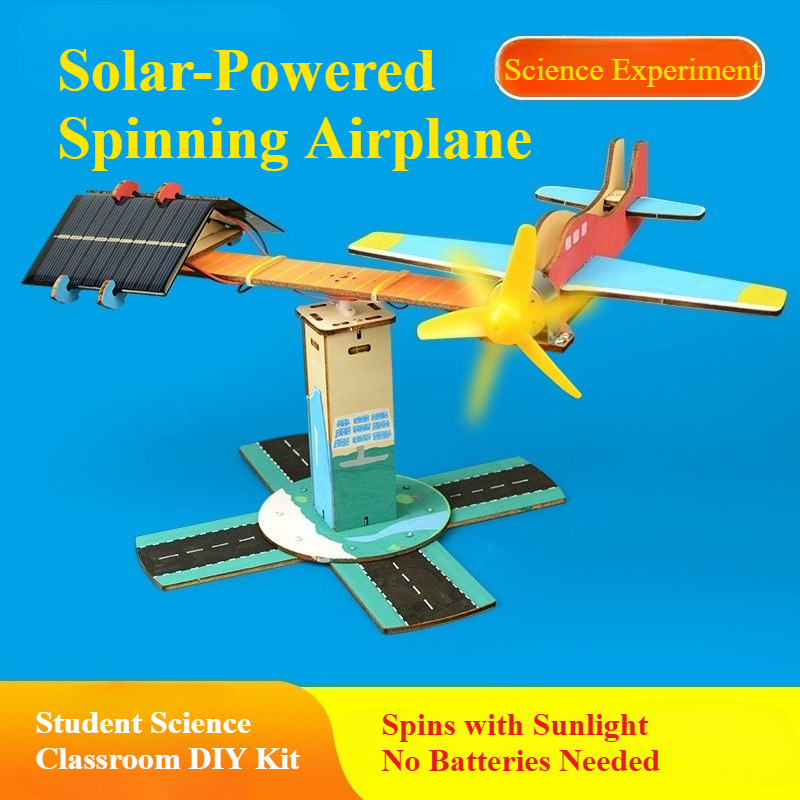 DIY Spinning Airplane Kit Sola - Renewable Energy Project avaliação e preço