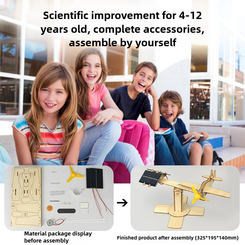DIY Spinning Airplane Kit Sola - Renewable Energy Project avaliação e preço