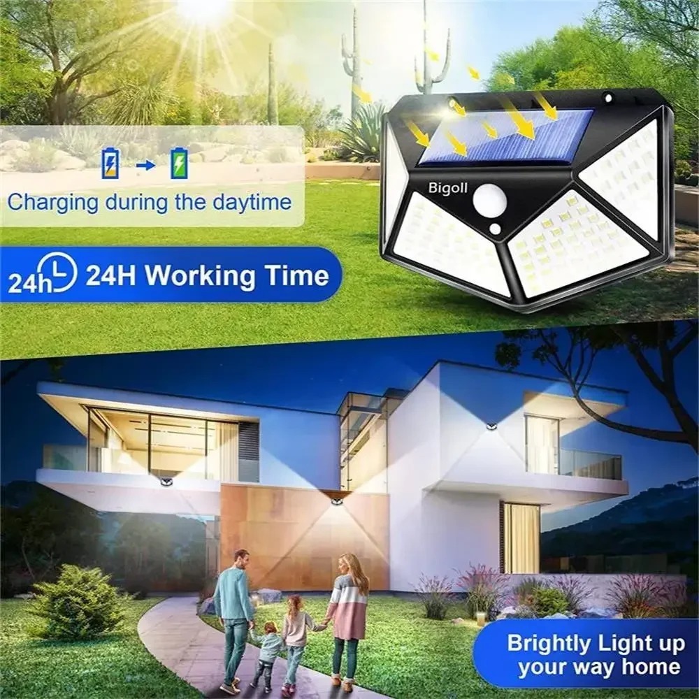 1-12 Pack Solar Lights Outdoor - Waterproof Junction Box Solar avaliação e preço