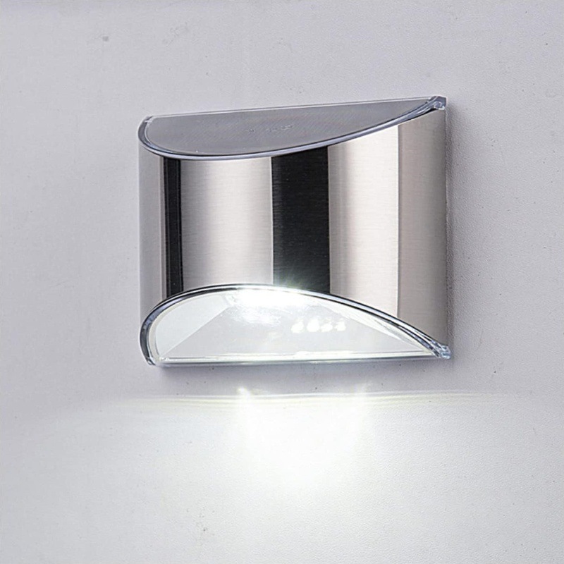 2Pcs Solar Garden Light Stainl - Waterproof Junction Box Solar avaliação e preço