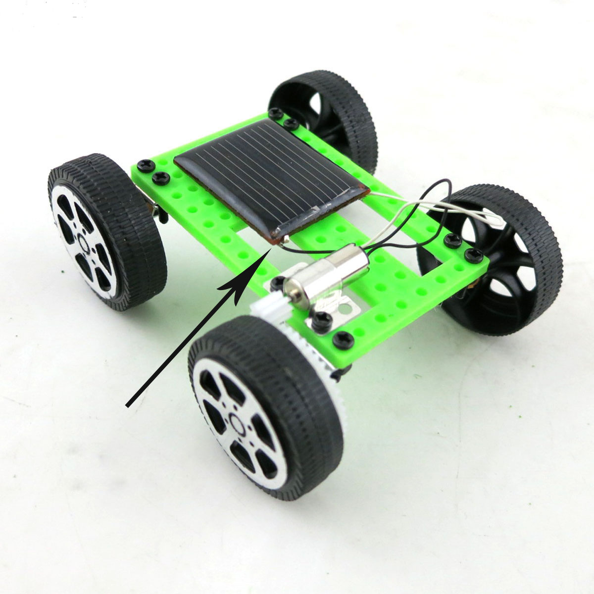 1pcs DIY Solar Energy Toy Car  - Renewable Energy Project avaliação e preço