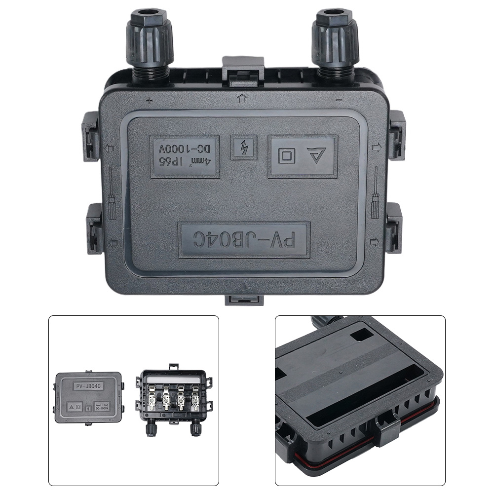 PV Solar Panel Junction Box 18 - Waterproof Junction Box Solar avaliação e preço