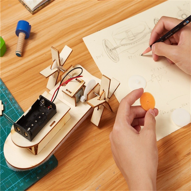 Handmade DIY Ship Technology S - Renewable Energy Project avaliação e preço